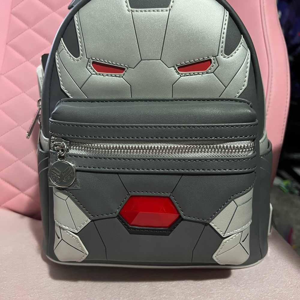 Iron Man War Machine Light Up Loungefly Backpack